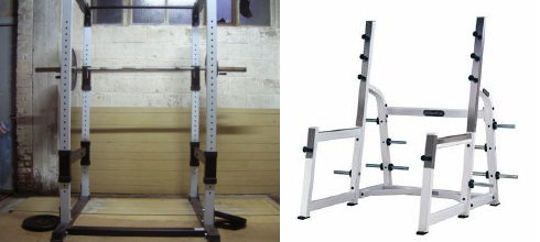 Power Cage vs. Squat Rack