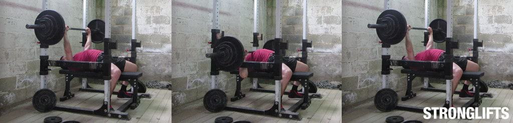Image result for stronglifts bench press